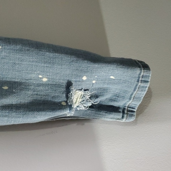 BLANK NYC jeans women's size 2 sz 26 light blue skinny classic ripped sp… - Picture 11 of 15